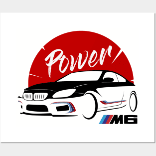 BMW M6 Posters and Art